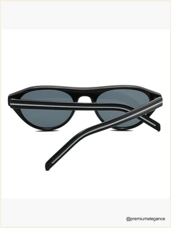 Retro Cat Eye Sunglasses for Women Medium Fit Oval Tortoise Shell UV400 main image 7
